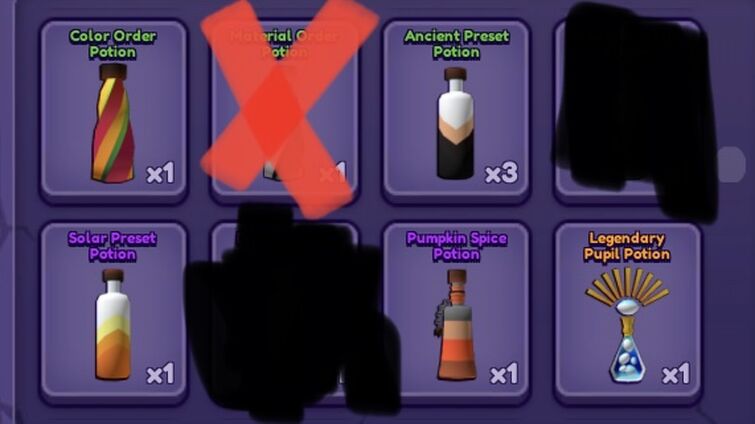 Roblox Dragon Adventures, 1x Pumpkin Spice Potion