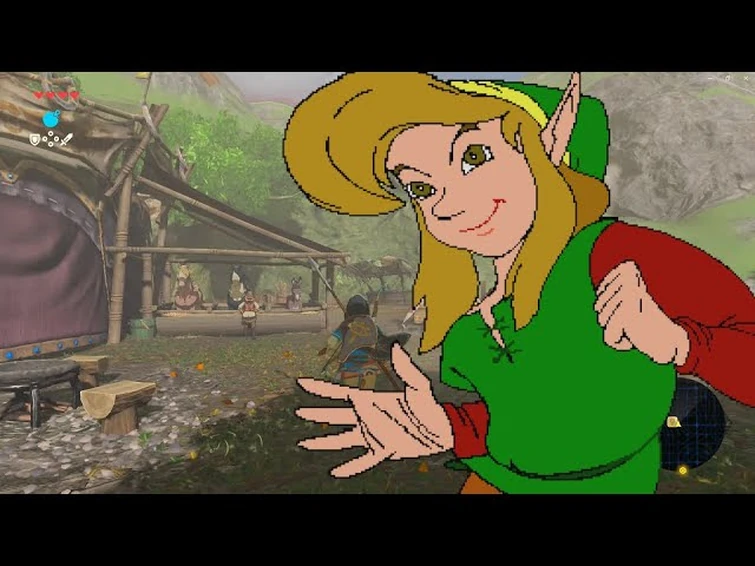 Zelda, Breath Of The Wild (BOTW); The Great Fairy Fountain, Exploration