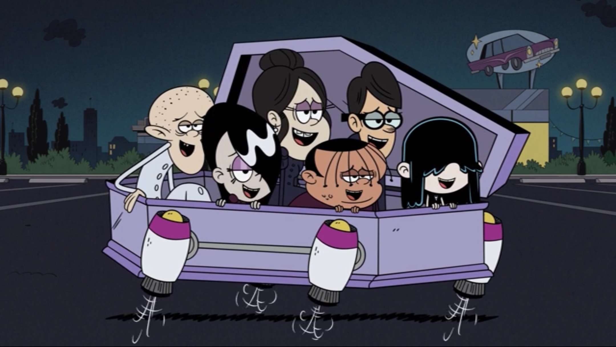 The Fanpage of The Loud House on X: Opinion Time: Besides Lucy, Who else  are your favorites from her Mortician's Club?  / X