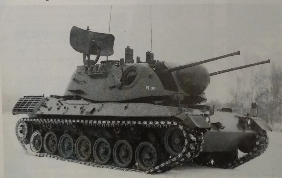 Rheinmetall Matador (German self-propelled anti-aircraft gun) | 555PL10 ...