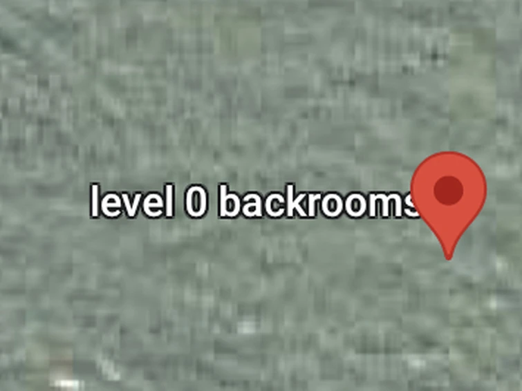 The backrooms on Google maps? Fandom