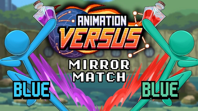 NO ITEMS BLUE ONLY LAKE STAGE RAAHHH | Animation Versus