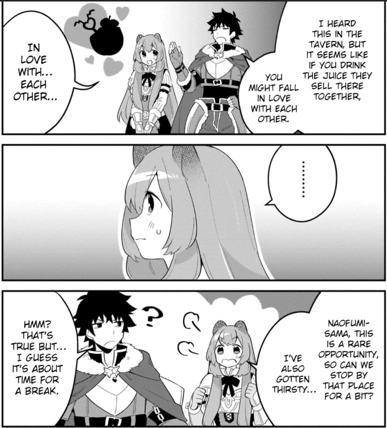 A Day in the life of the Shield hero Volume 3 Sample images Fandom
