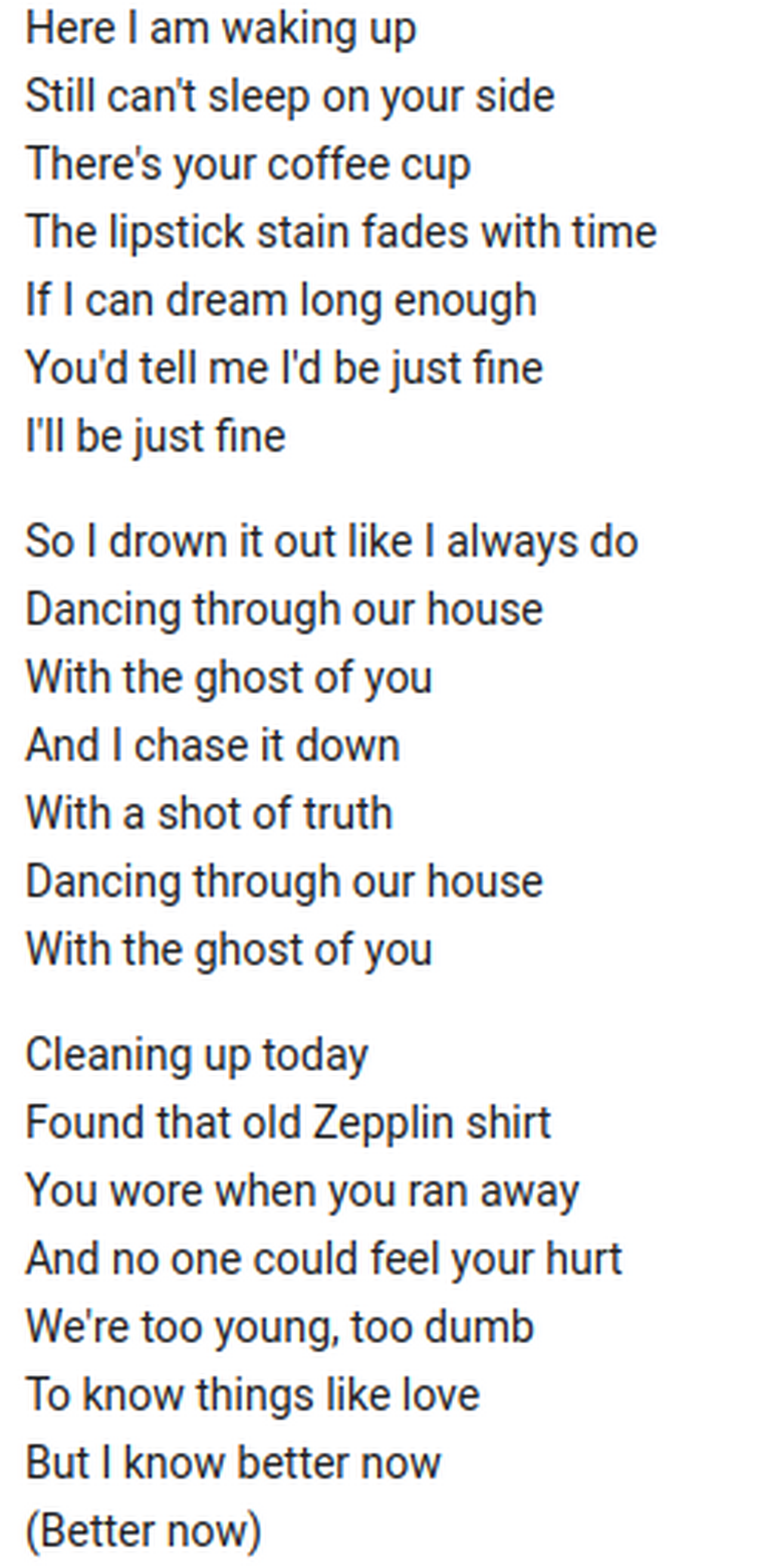 5 Seconds of Summer – Ghost of You Lyrics