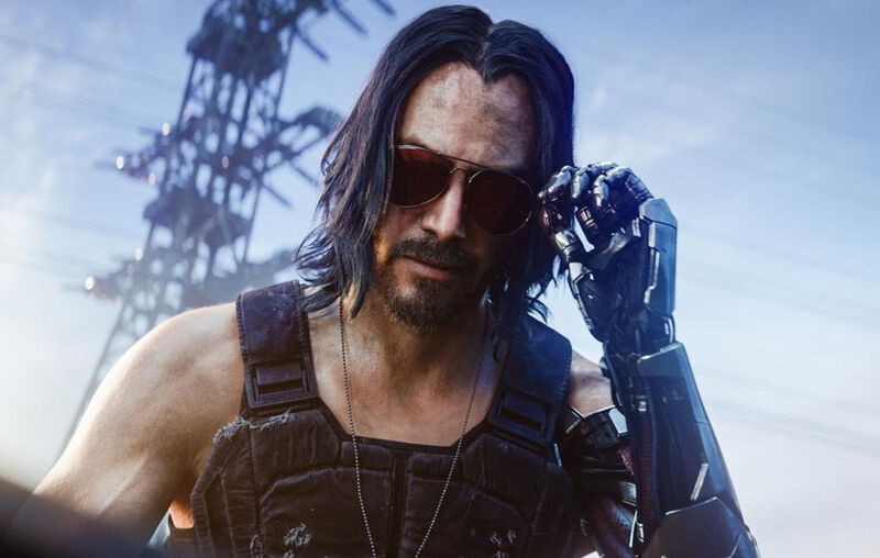 Anyone have the cyberpunk 2077 meme of the white guy staring into