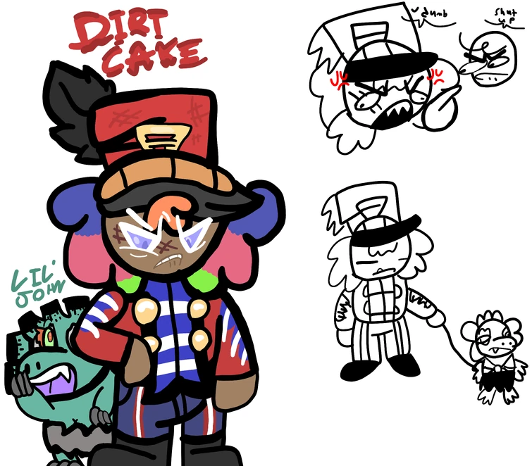 dirt cake cookie is back!! (featuring a minor design change and his