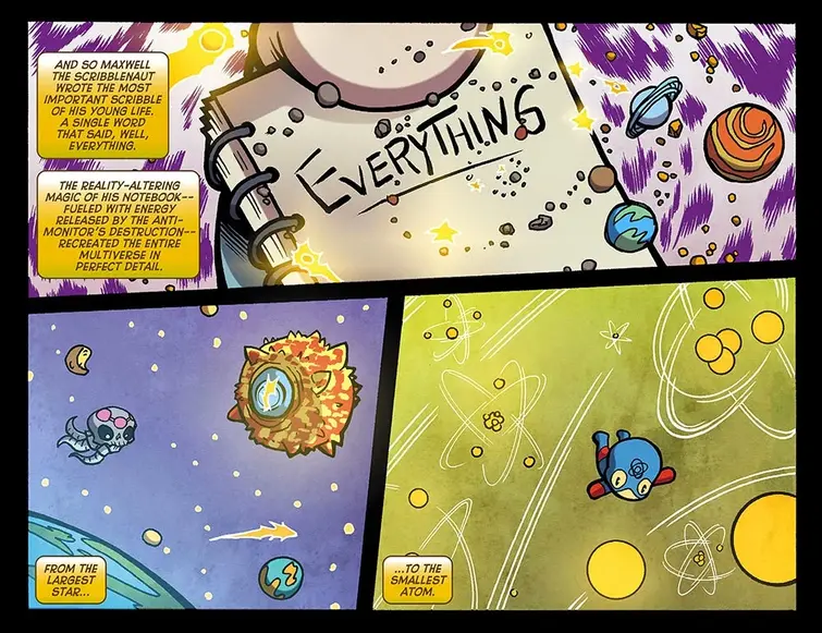 (Scribblenauts) Multi+ Maxwell feats, via comics | Fandom