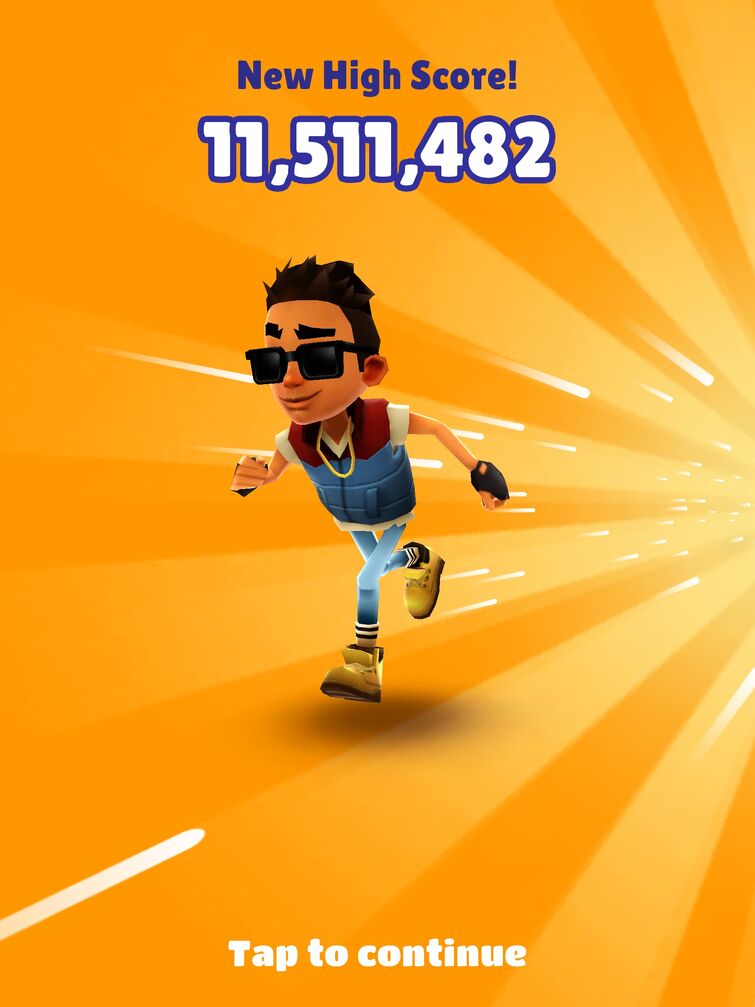 X 上的Subway Surfers Fans：「Really nice high score! #SubwaySurfers  #SubwaySurfersHighScore #SubwaySurfersScore  / X