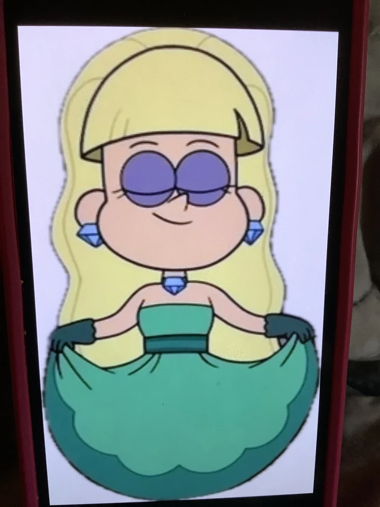 Pacifica in her green dress (no background) | Fandom