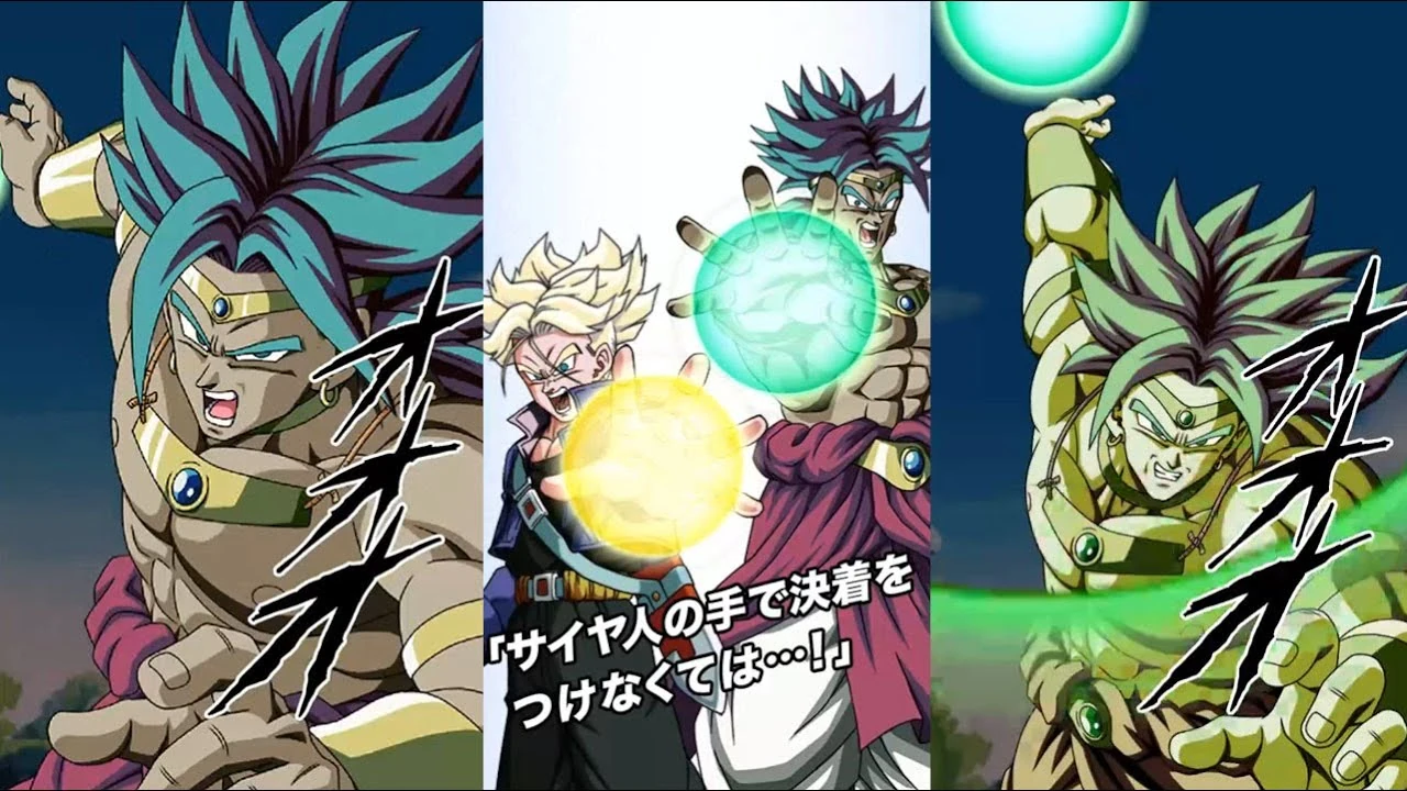 Dokkan Lr Broly and trunks Fandom