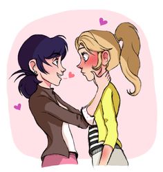 To ship Marinette and Chloe, the ship name could be Clarinette, right ...