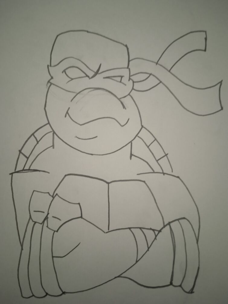 ninja turtle drawing