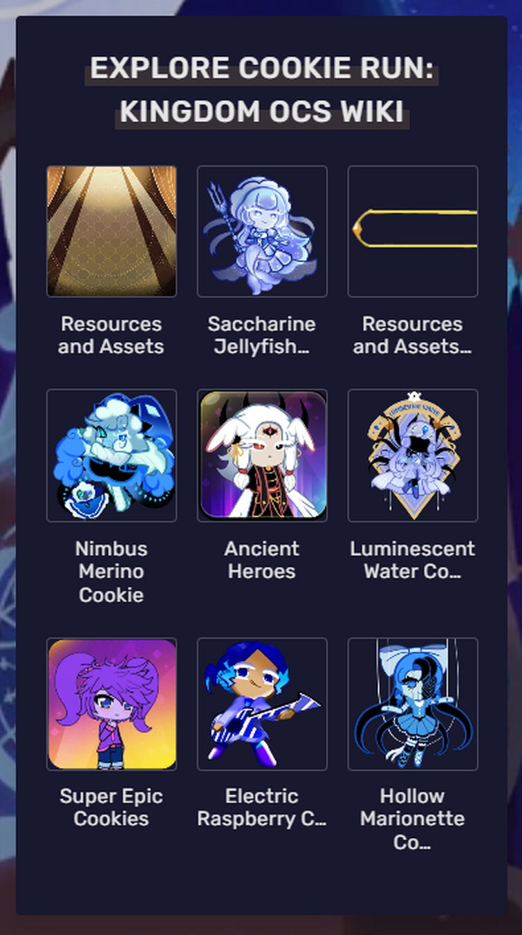 Discuss Everything About Cookie Run: Kingdom OCs Wiki | Fandom