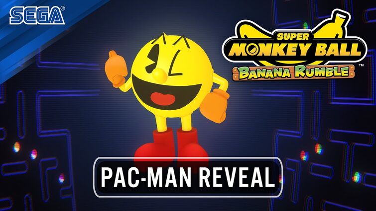 Super Monkey Ball Banana Rumble - Pac-Man Reveal Trailer