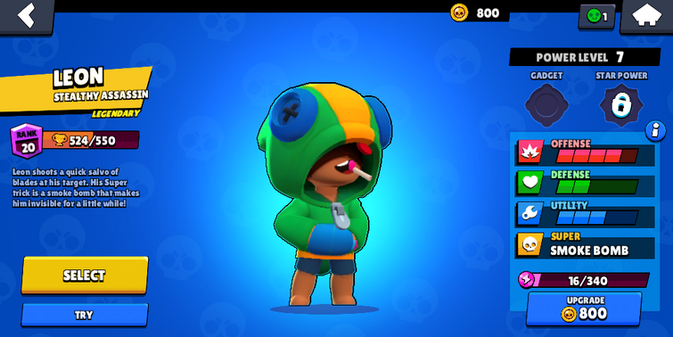 Finally Level 7 Leon Fandom - leon brawl stars pop