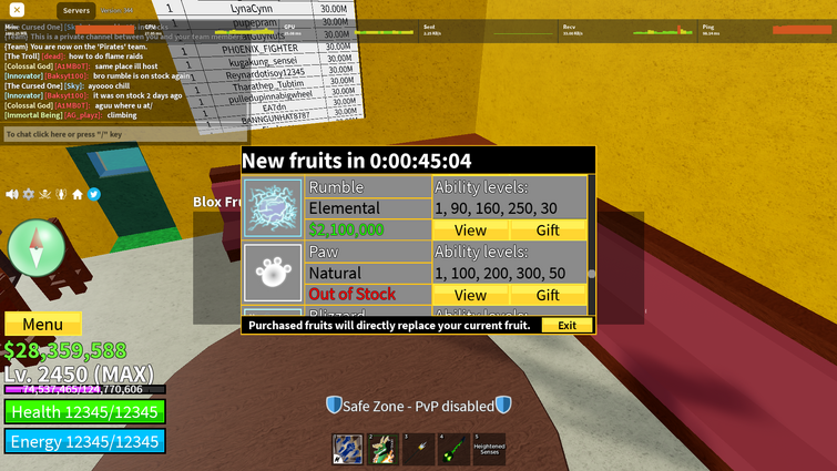 What People Trade For Rumble Fruit? Trading Rumble in Blox Fruits (UPDATED)  