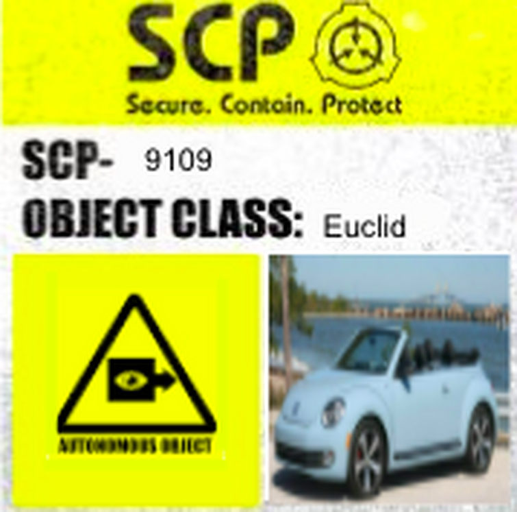 SCP Foundation Bumper Sticker Secure Contain Protect