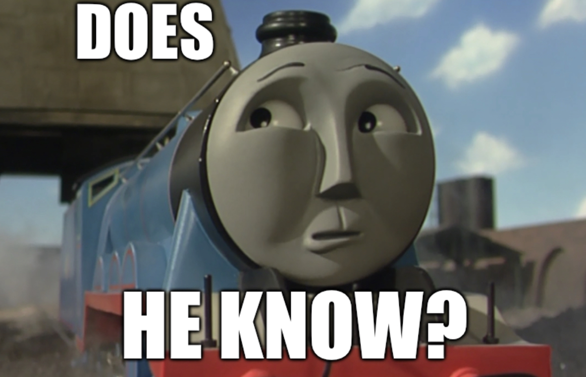 “Does He Know?” Fandom