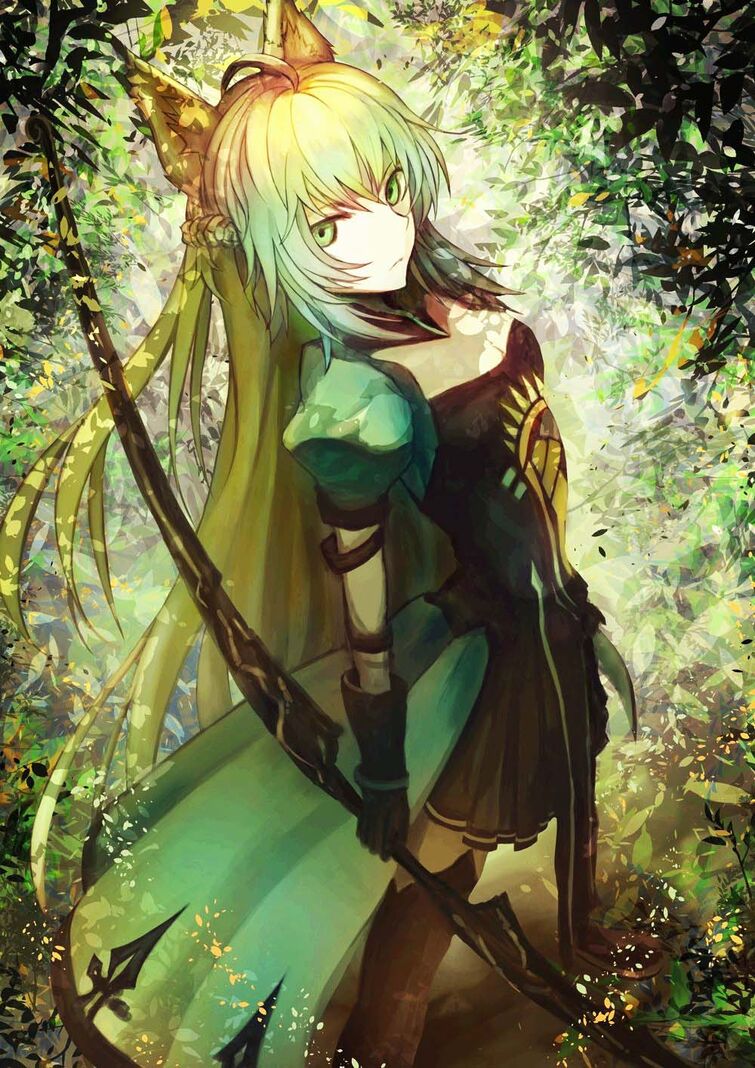 anime assassin girl archer