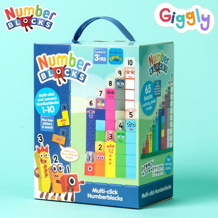 It seems that real-life Numberblocks can now be connected HORIZONTALLY ...