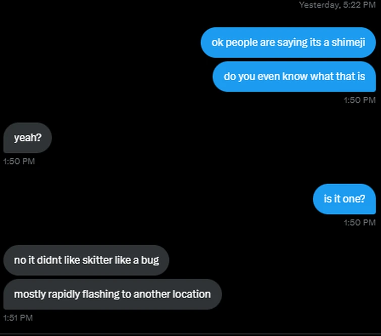 ITS NOT A SHIMEJI Fandom