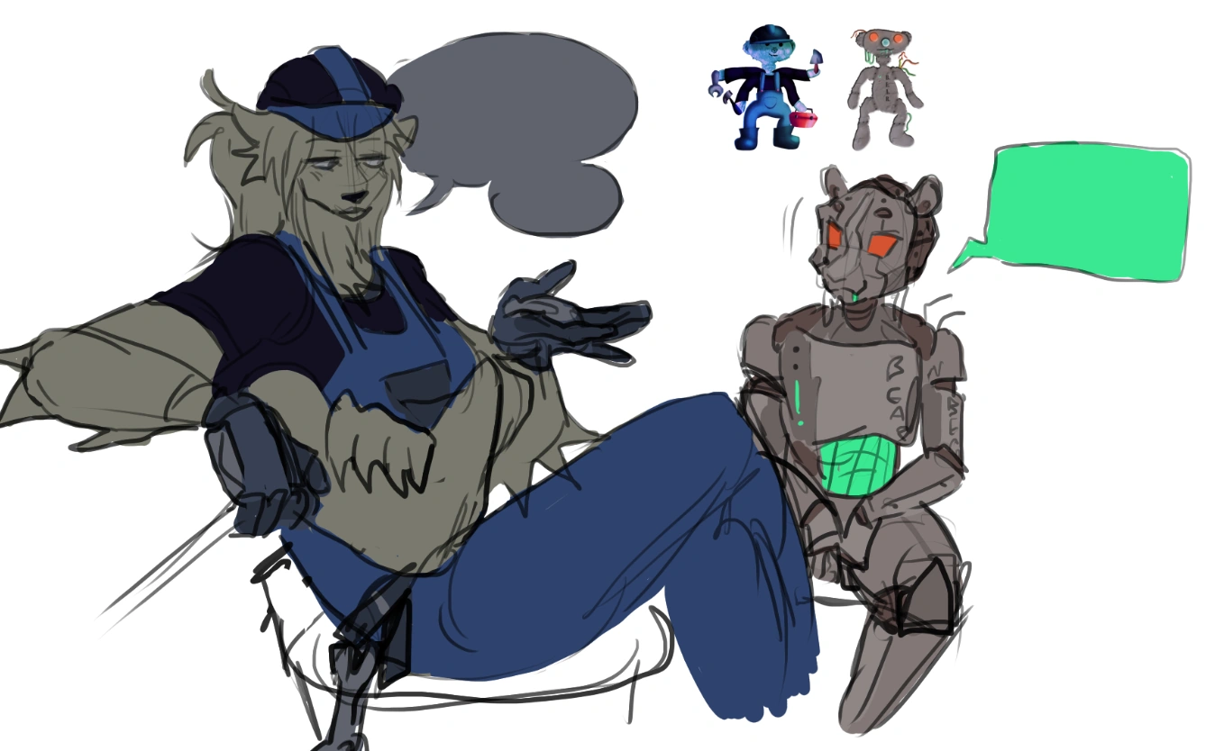 big builder + robo / atrocity doodle Fandom