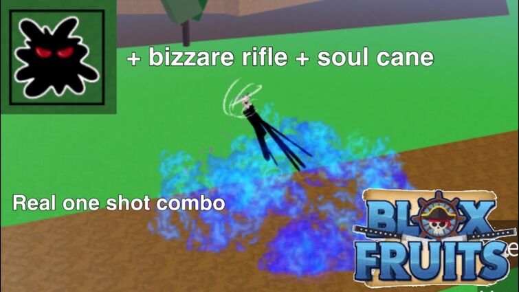 Blox Fruits - How to one shot combo with ice + soul cane 