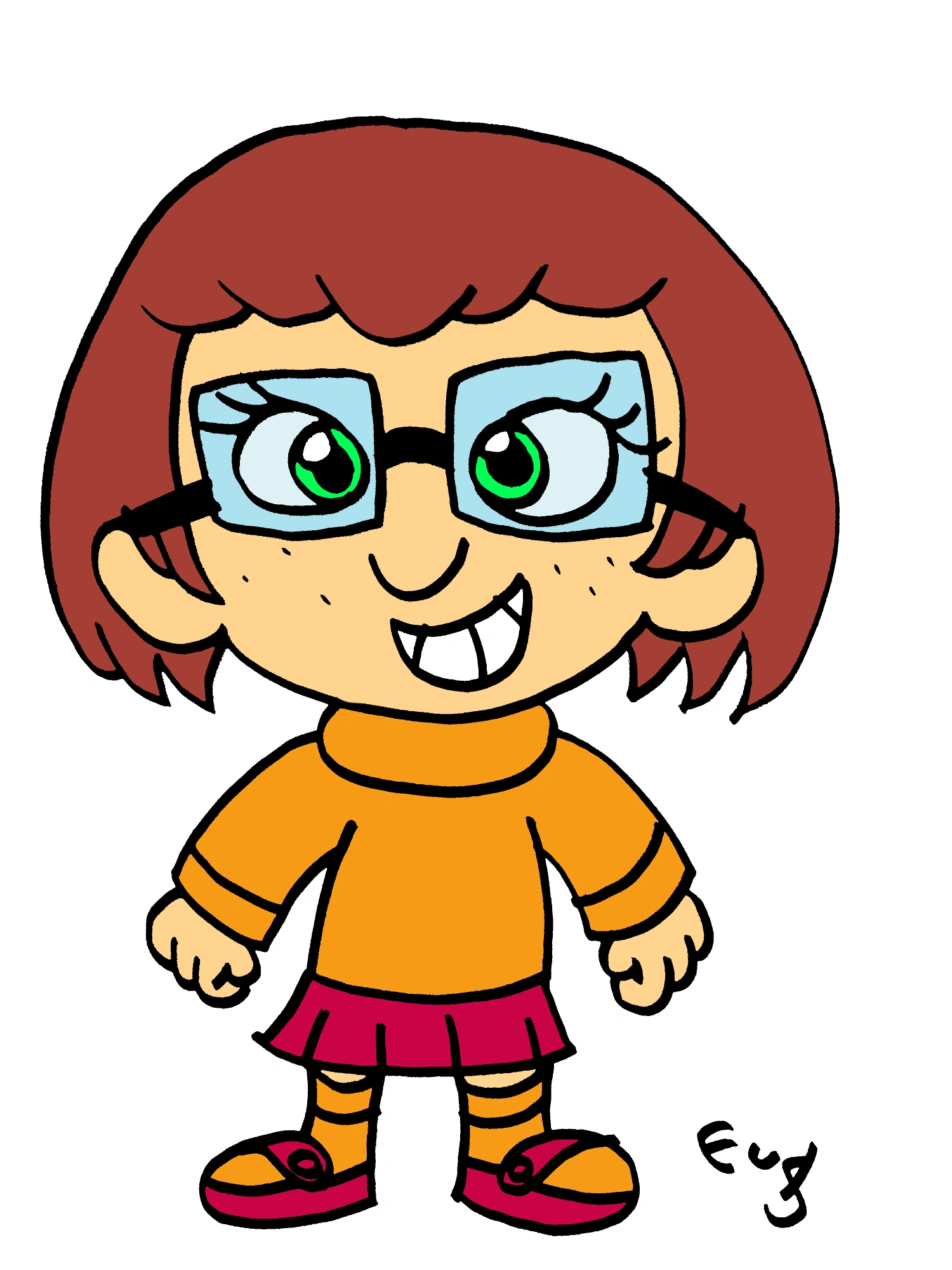 My drawing of velma fandom