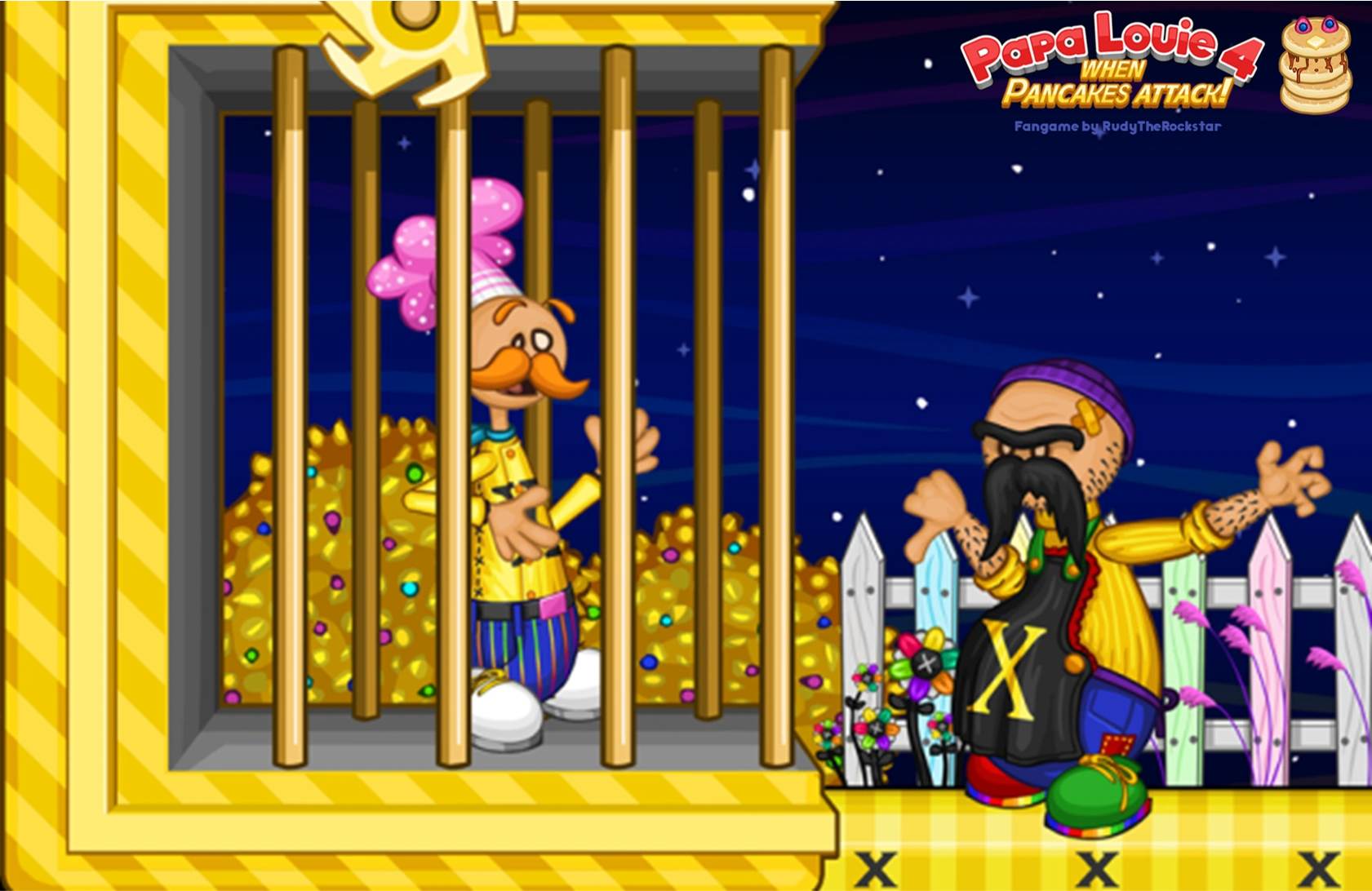 My New Fangame Papa Louie 4 When Pancakes Attack! Fandom