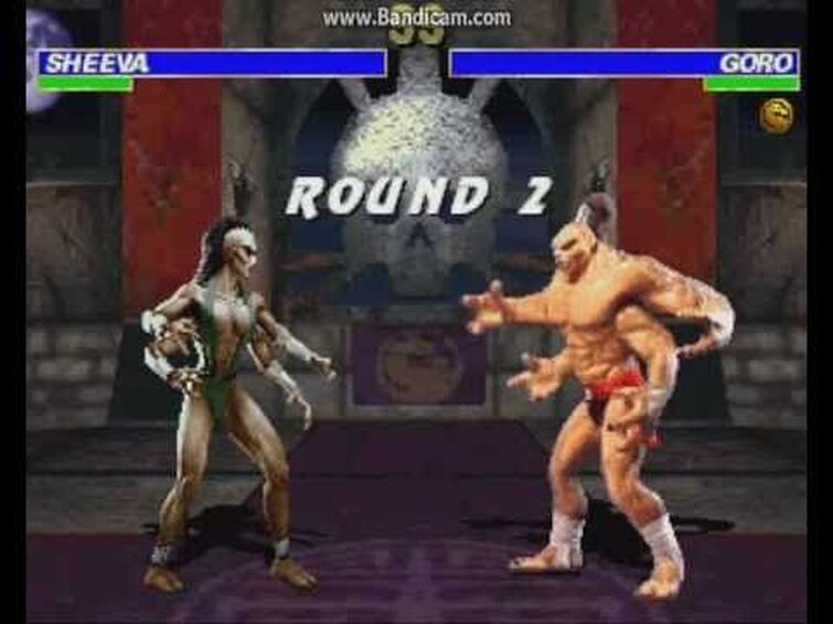 Mortal Kombat: Onslaught - Fatality: Sub-Zero vs. Goro at Shokan