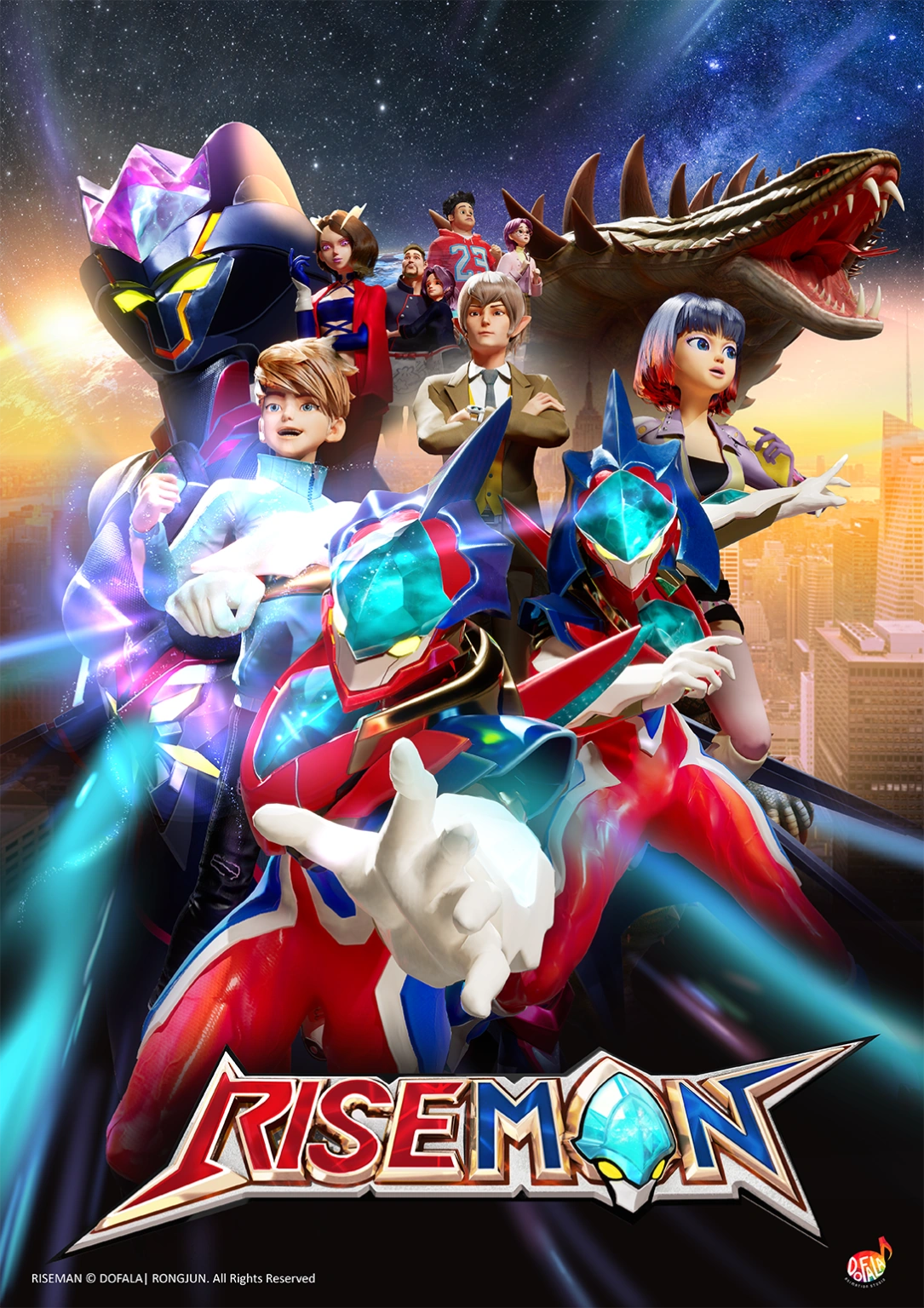 Riseman, an ultraman-like hero by Dofala Animation | Fandom