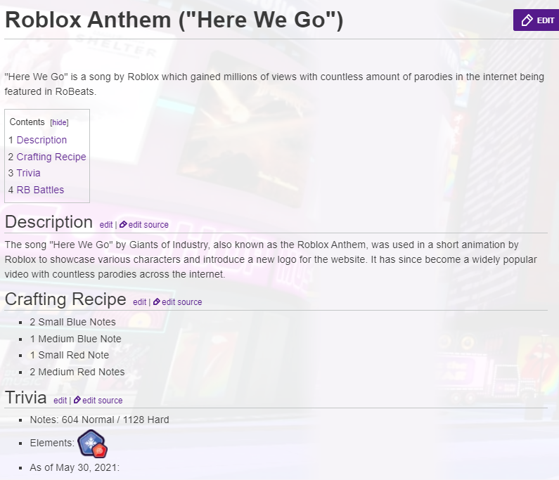 What Happened To The Images For Roblox Anthem Fandom - roblox anthem full song