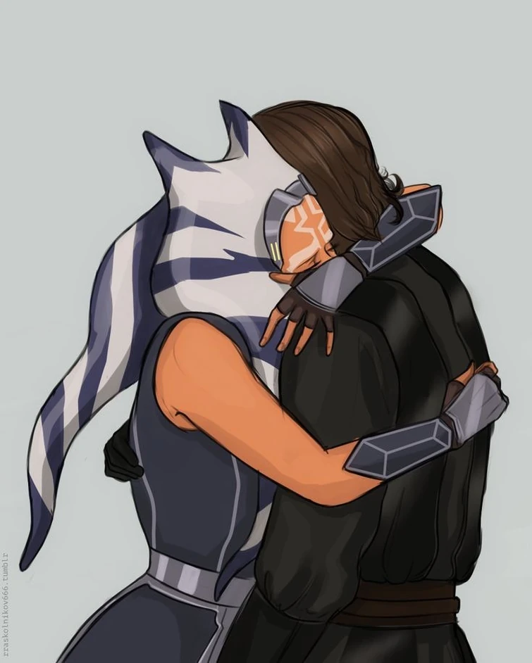 Anakin and Ahsoka fanart Fandom
