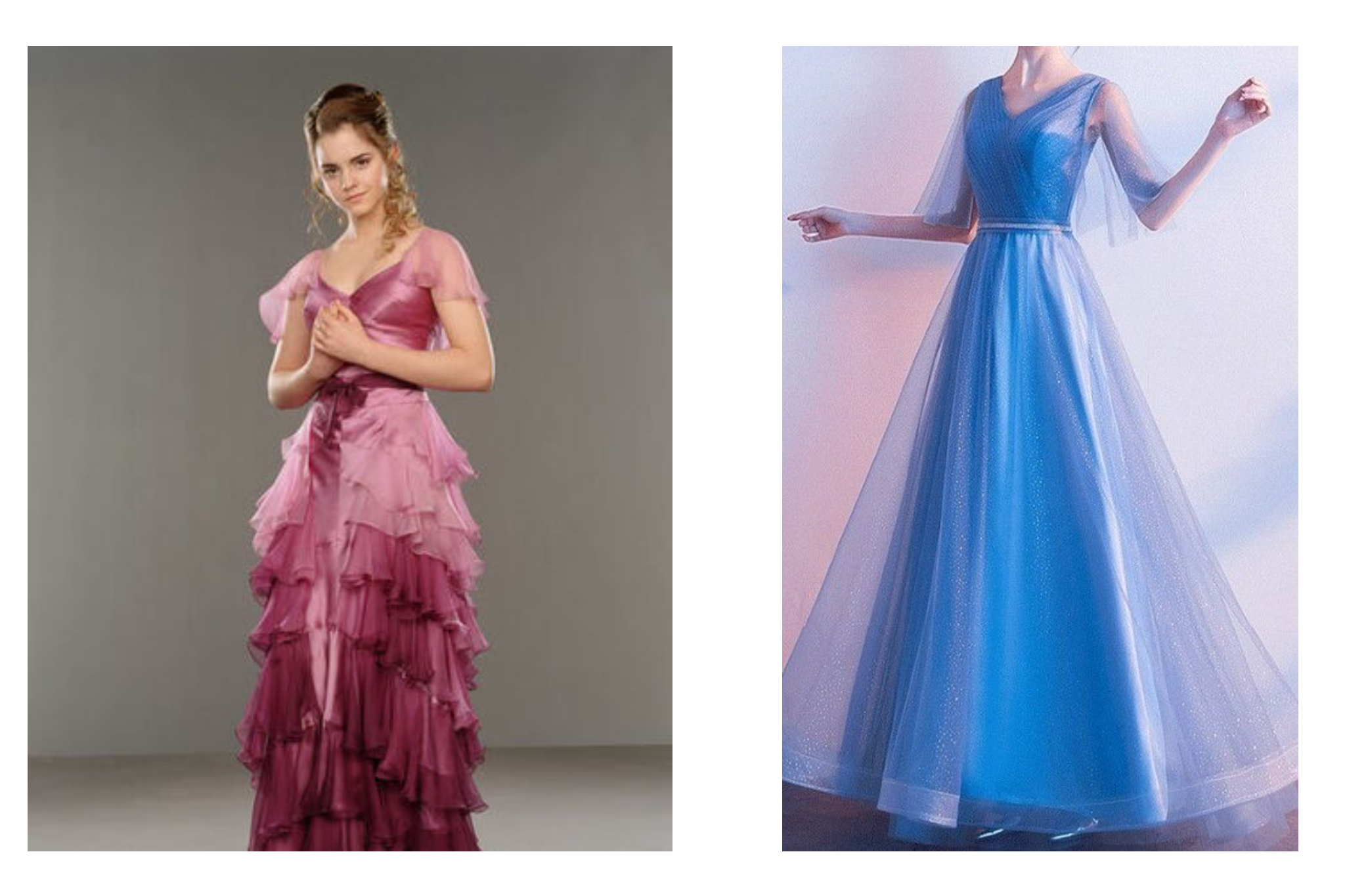 Emma Watson Harry Potter Yule Ball Dress