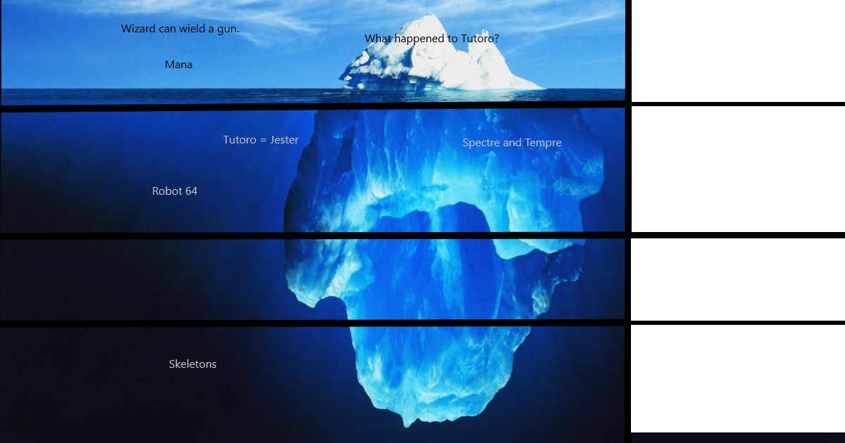 here's the unfinished iceberg | Fandom