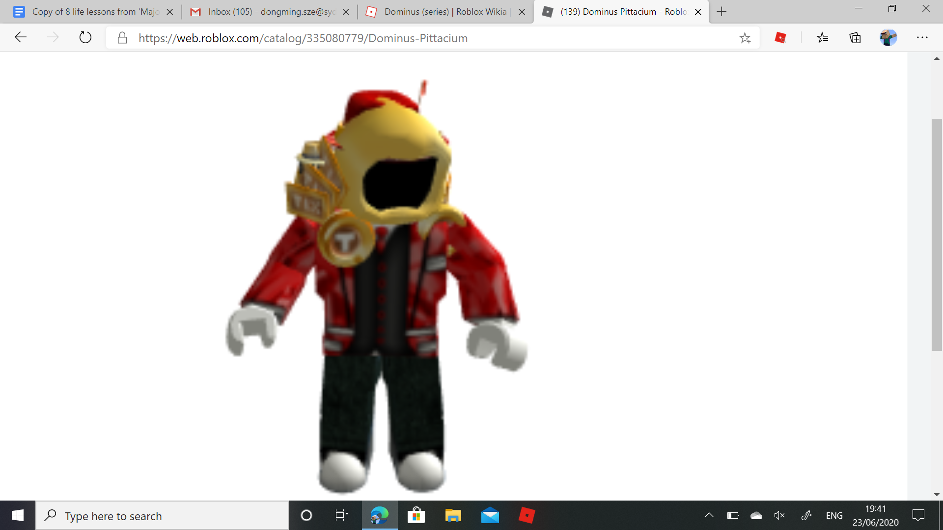 Dominus Pittacium (Tix dominus) - Roblox