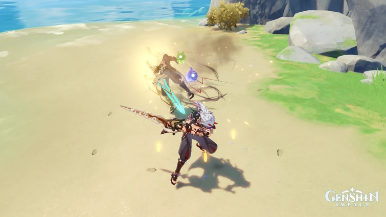 some random funni genshin screenshots from my computer | Fandom