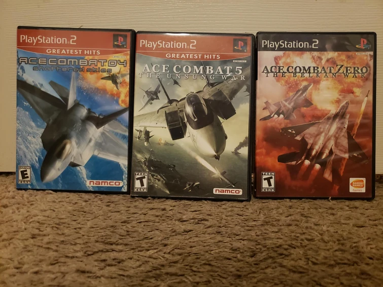 Just completed my ace combat PS2 collection!!! | Fandom