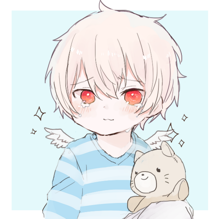 My Little brother asked me to make him in picrew and then draw him ...