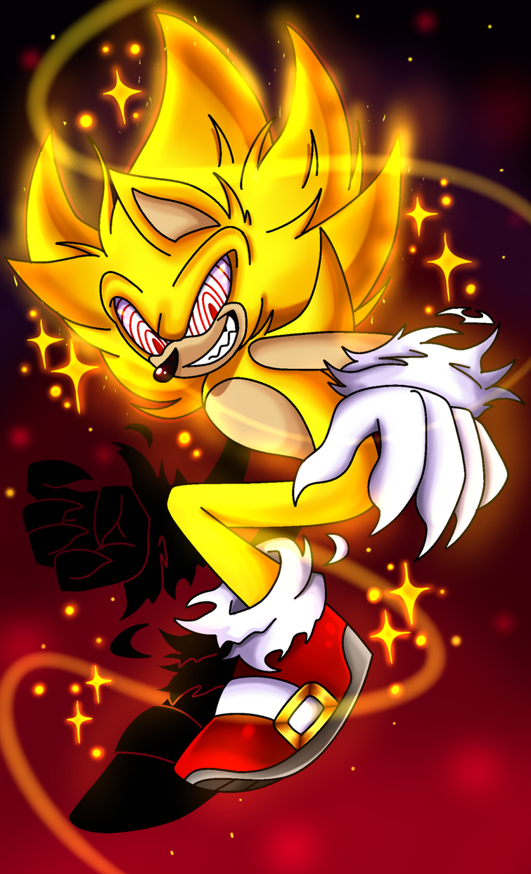 OrionMattice360 on Game Jolt: Fleetway Super Sonic attack #SonicFriday (as  a matter of fac