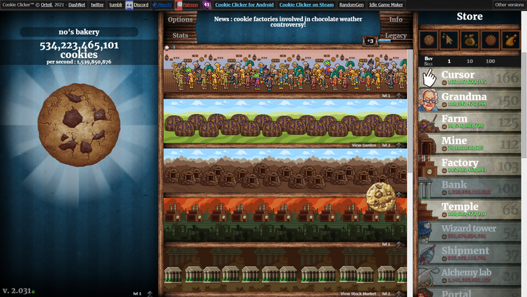 Cookie Clicker Unblocked - Play Cookie Game Online