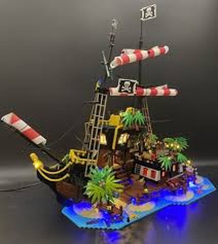 Lighting kit For LEGO 21322 Pirates Of Barracuda Bay Fandom