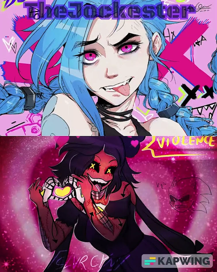 Jinx #vs Cyn | Beauty Wise | #edit #shorts #murderdrones #arcane #glitchproductions #netflix