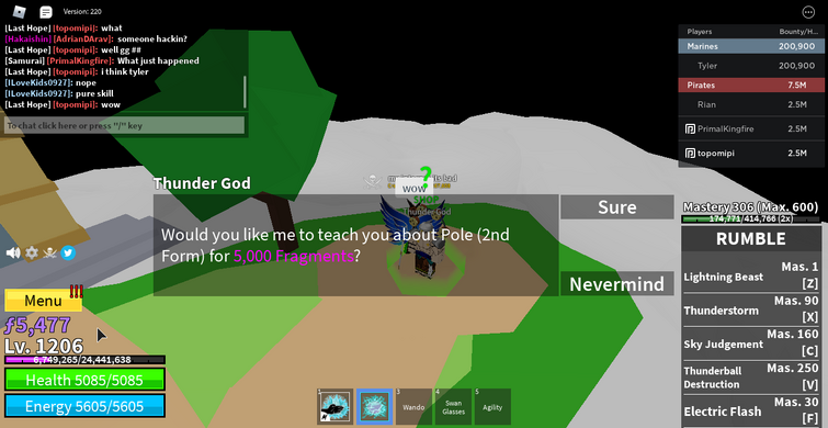 How to Get The Pole V2 in Blox Fruits