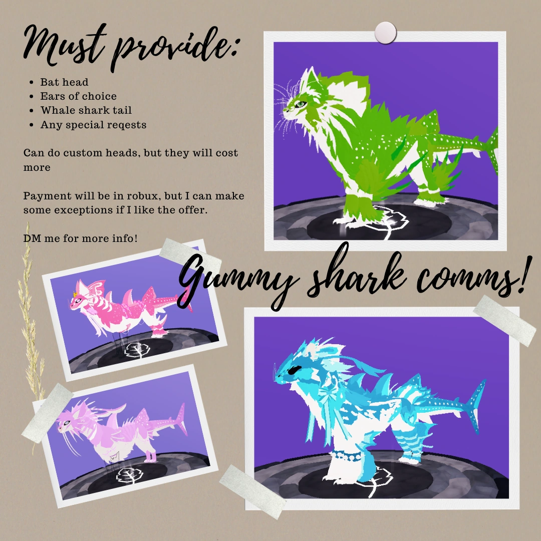 Doing Gummy Shark Commissions! | Fandom