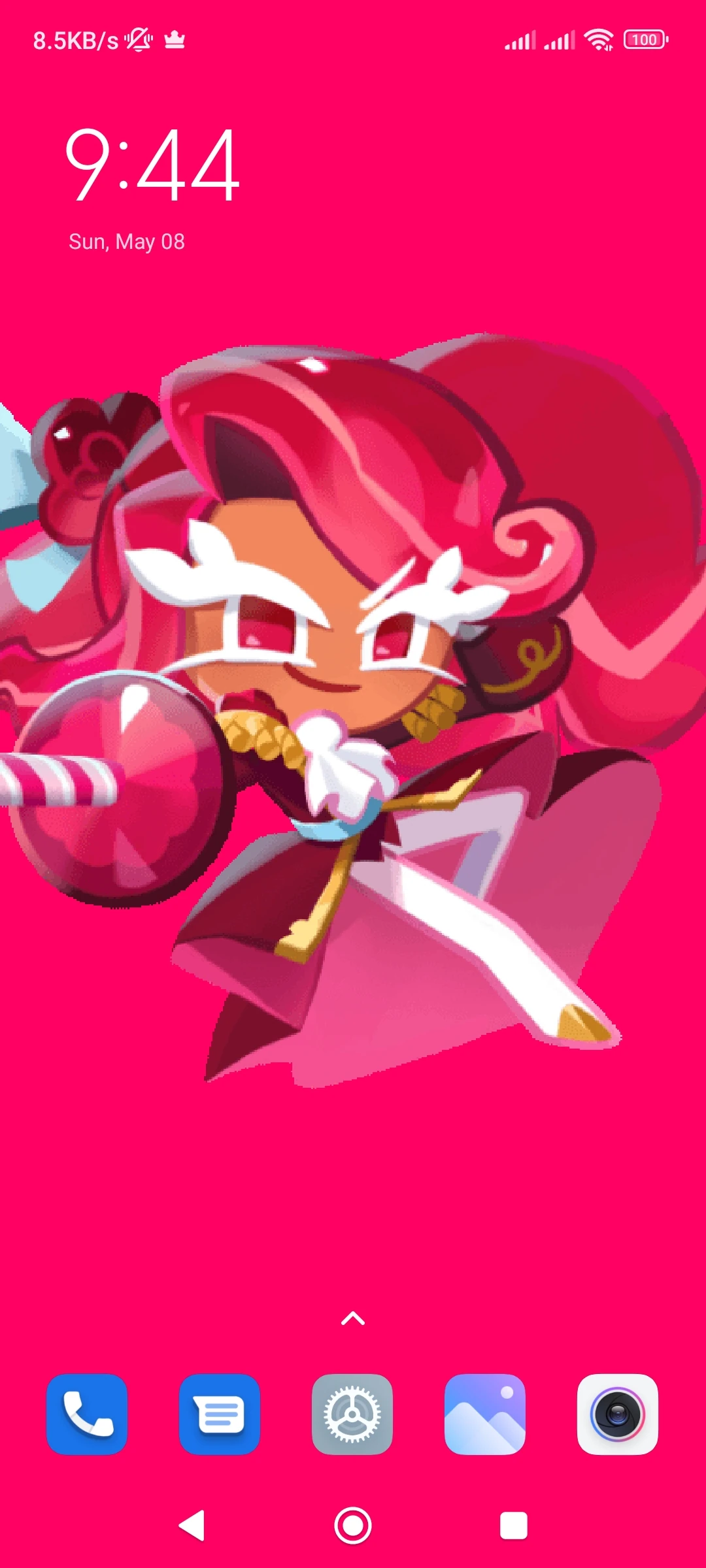 What's your home/lock screen wallpaper? Mine's a full running Gif of