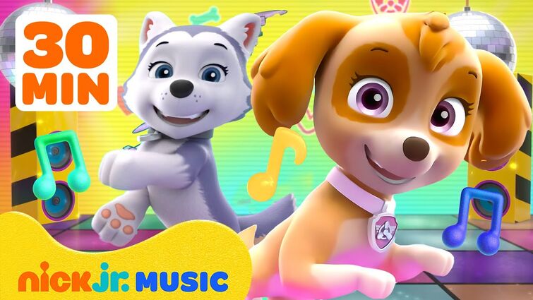 PAW Patrol Skye’s Ultimate Music Party Compilation! 🎉 | 30 Minutes | Nick Jr. Music