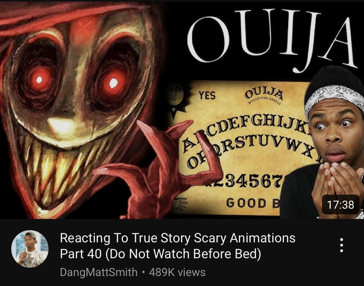 Dang matt outlet smith scary animations