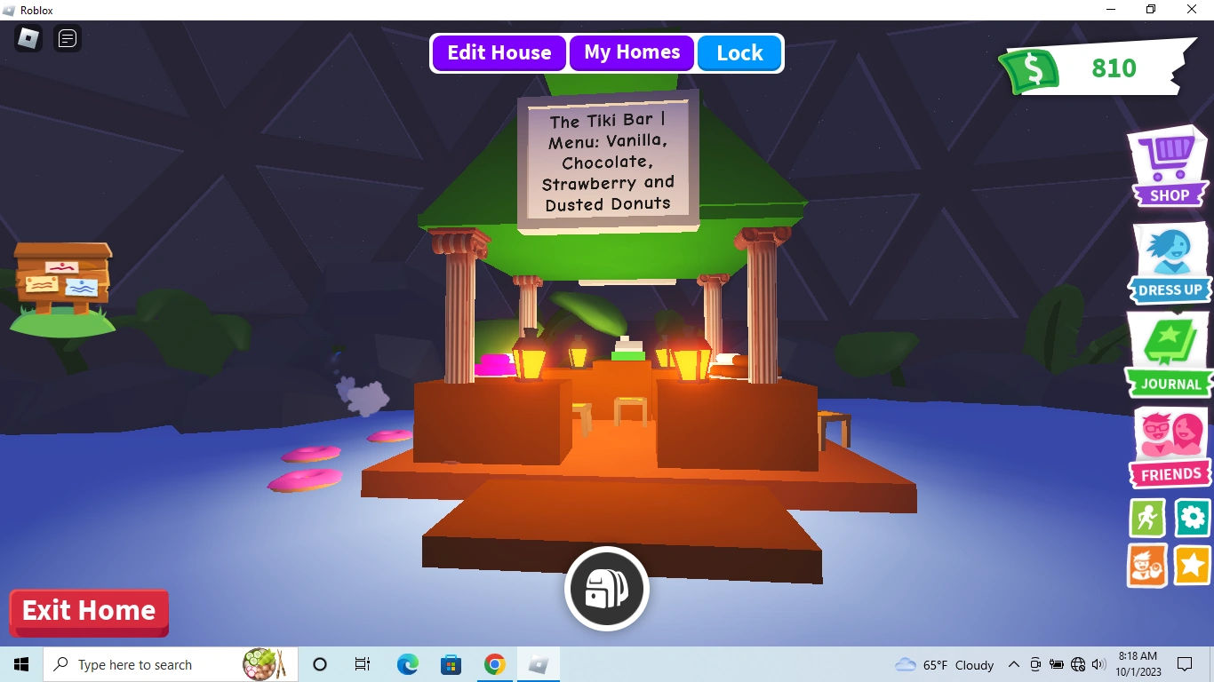 my new tiki bar in adopt me Fandom