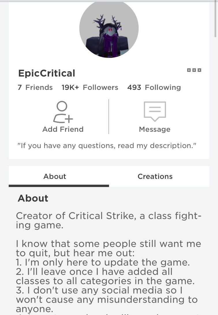 Critical Strike By: EpicCritical, Wiki